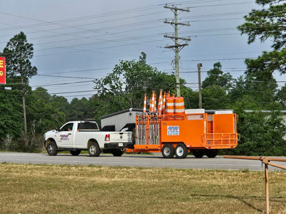 Custom Lane Closure Trailer